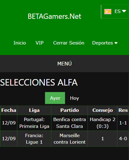 boletas de apuestas ganadoras