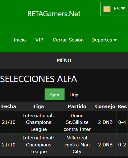 boletas de apuestas ganadoras