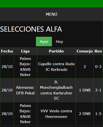 boletas de apuestas ganadoras