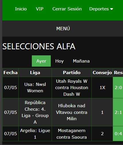boleto de apuesta vip ganada