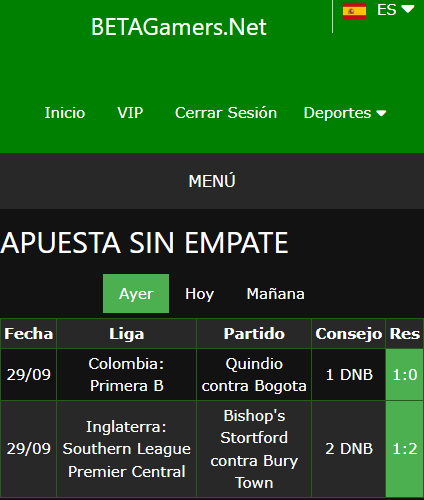 boletas de apuestas ganadoras