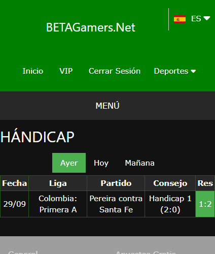 boletas de apuestas ganadoras