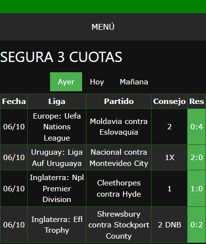 boletas de apuestas ganadoras