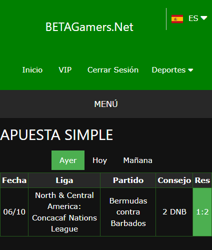 boletas de apuestas ganadoras