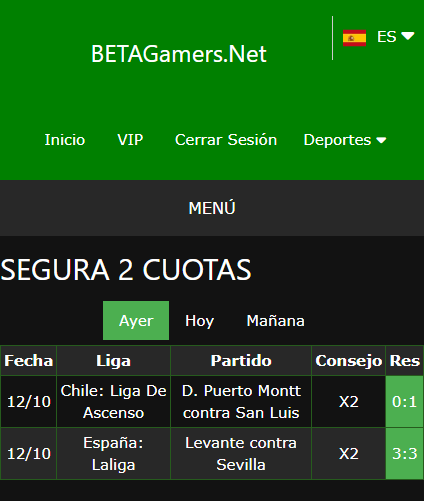 boletas de apuestas ganadoras