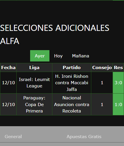 boletas de apuestas ganadoras