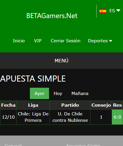 boletas de apuestas ganadoras